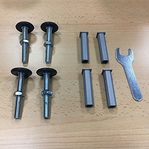 BabyDan Range of Stair Gates Spare Fitting Kits (BabyDan XL Premier Black Fittings Kit)