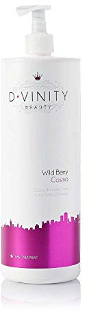 D.VINITY Wild Berry - Champú de Pelo Protector de Color, Cabello Rubios Blancos y Grises, Repara y Protege, Champú con Jugo de Açai, Cabello Suave y Brillante, D 1000ml