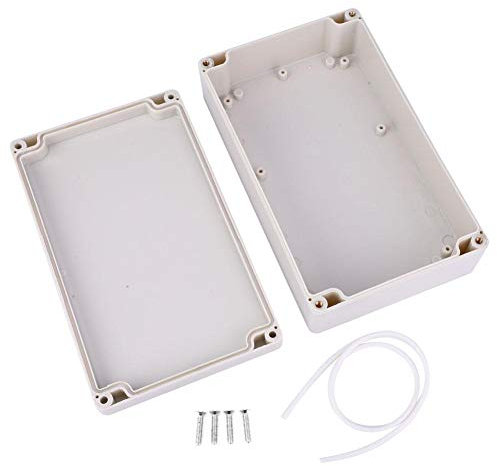 Anschlussdose, 200x120x55mm ABS Kunststoff Wasserdicht DIY-Klemmenkästen Sicherheitsnetzteil Gehäuse Elektrogehäuse Elektrischer Projektkasten Praktisch und Nützlich für Innen- und Außenbereiche