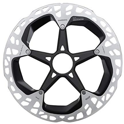 SHIMANO Unisex – Erwachsene RT-MT900 Bremsscheibe, Silber, 203 mm