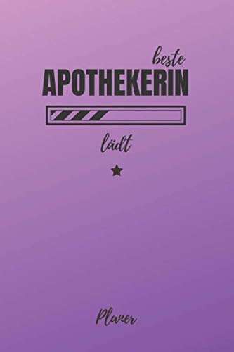 beste Apothekerin lädt Planer: inkl. Kalender 2020/2021 für die Ausbildung o. Weiterbildung | Perfekt für Frauen u. Mädchen, die sich mit Medikamenten auskennen | Ausbildungsbeginn Geschenk