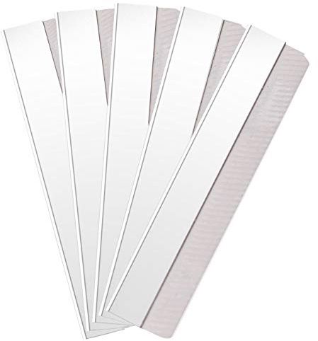 Lamoutor 100 cuchillas de afeitar de un solo filo de acero industriales cuchillas de afeitar desechables rectas para hombres y mujeres