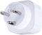Dänemark Denmark DK, Greenland Grönland Adapter Plug Reisen Stecker Typ K zu EU Europe European Typ C E F Steckdose für Spain ES France FR Italy Italian IT Germany DE Griechenland Universal 3 Pin