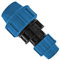 PP Fitting Kupplung reduziert 50mm x 32mm Verschraubung Klemmverbinder für PE-Rohr 20-50 mm