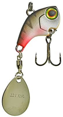 Illex Tail Spinner Deracoup 1-4 Oz - 2.2cm - 7g - Muddy Roach - Sinking - 72568