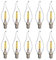 max K O M F O R T LED Leuchtmittel E14 2W Tube klar Windstoß - 10er Sets