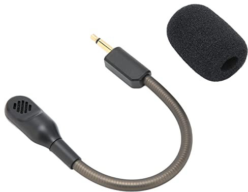 Dioche Micro Jack pour Casque, Microphone de Remplacement pour BlackShark V2, Casques de Jeu détachables, Prise Jack 3.5mm, Suppression du Bruit, flèche de Microphone