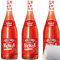 Gerstacker Erdbeerbowle auf Weinbasis 5% vol. 3er Pack (3x1 Liter Flasche) + usy Block