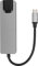 Dioche Digital Analog Dockingstation Displaylink 5-in-1 Typ-C Hub Aluminiumlegierung 5-in-1 Typ-C Hub auf HDMI Adapter 4K Typ-C auf Gigabit Ethernet Rj45 Erweiterungsport