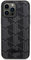 Lacoste LCHMP15SPBSK Coque pour iPhone 15/14/13 6,1 Noir Coque rigide Monogramme