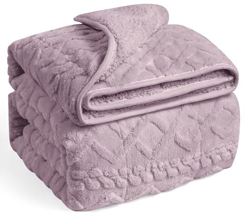 Wemore Sherpa-Gewichtsdecken für Erwachsene, Einzelbettgröße, 122 x 183 cm