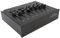 Mezclador Amplificador, Mezclador Divisor de Señal de Sonido Prevención Interferencias Profesional 100-240V 4 en 4 Salidas para Amplificador Auriculares (Enchufe de la UE)