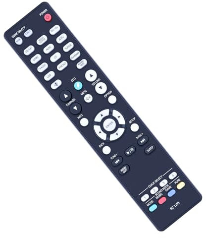 New RC-1253 Replacement Remote Control for Denon 8K Ultra HD AV A/V Surround Receiver AVR-X2800H AVRX2800H