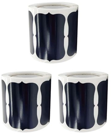 360/900 Stück wiederverwendbare Kreidetafel-Etiketten Aufkleber für Glasbehälter, Tafelaufkleber für die Aufbewahrung in der Küche