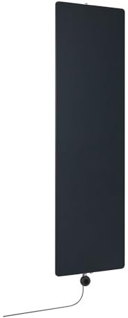Milano Ria 800W Anthracite Vertical Single Flat Panel WiFi Electric Radiator - 1800mm x 500mm