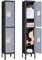 Spind Schließfachschrank Mehrzweckschrank Stahlschrank Umkleideschrank Metallschrank Lockers Fächerschrank Wertfachschrank Lagerschrank Garderobenschrank Stahlblech Pulverbeschichtung 168x31x31cm
