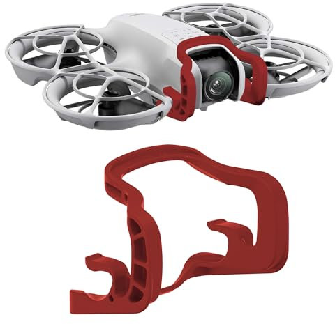 Gimbal Bumper Guard für DJI Neo Zubehör Antikollisionsschutz Schutzleiste für DJI Neo Fly Combo Drohne Zubehör (Rot)
