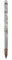 Xiniy 1 PièCe Or Rose Kolinsky Sable en Acrylique Brosse à Ongles avec Liquid Flow Briller Clou Art Brosse pour Outil Art des Ongles Couleur 14