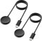 2 PACK Charger Cable for Google Pixel Watch 1 Charger, 50cm Replacement USB C Charging Cradle Dock Stand Cable for Google Pixel Watch 2022 black