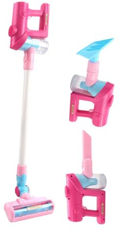 QUMIIRITY Jouet Interactif Aspirateur pour Tout-Petits Poussière pour Garçon Fille Jouet De Simulation Appareil De Nettoyage