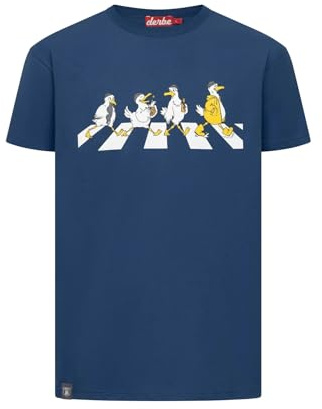 derbe Abbeymöwen T-Shirt (DE/NL/SE/PL, Alphanumerisch, XL, Regular, Regular, Navy)