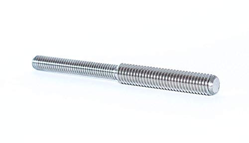 1 Stück Gewindeadapter Gewindereduktion M8 auf M10 x 30mm aus Stahl 8.8