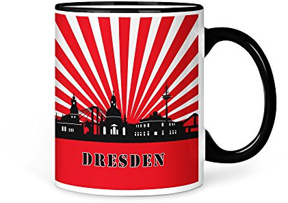 Tasse Kaffeetasse Dresden Skyline