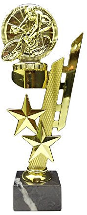RaRu Radsport-Pokal (Sternenhalter) mit Ihrer Wunschgravur