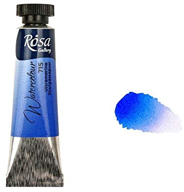 Professional Watercolour Paint, 10ml Tubes, Gallery, Artist Quality (Ultramarine)