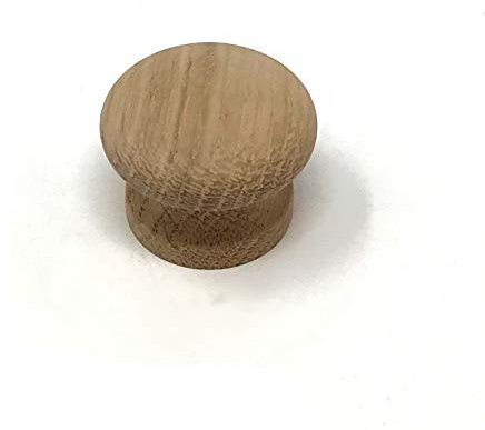 40mm Diameter Sanded Birch Knob for Kitchen Cabinets | Bedroom | Bathroom | Furniture | Cupboards