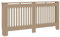 vidaXL Cubierta para Radiador de Pared Estante Mueble Tapa de Calefacción Calentador de Listones Fácil de Montar Moderno MDF 172x19x81 cm