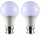 TEKLED® A60 DIMMABLE LED Bulbs | B22 Bayonet Cap | Energy Saving 7W Light Bulb 60W Incandescent Bulb Equivalent | 2700K 595LM | 2-Pack | Warm White
