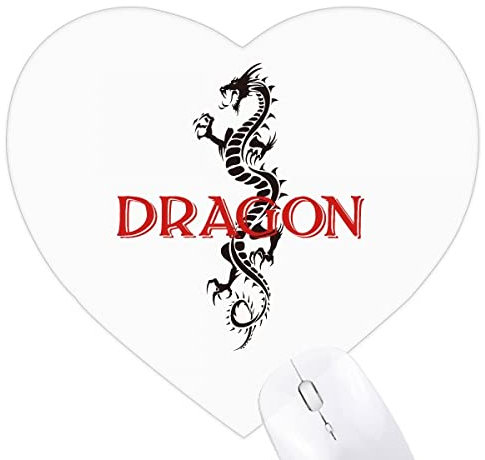 Tapis de souris en caoutchouc motif dragon oriental animaux occidentaux