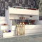 Marlux-Meble Hochbett Kinderbett JSM-3 mit Treppe 80x190 + 120x190 Matt Kinderbetten Funktionsbett Etagenbett Stockbett Kinderhochbett Jugendhochbett (Weiß Matt)