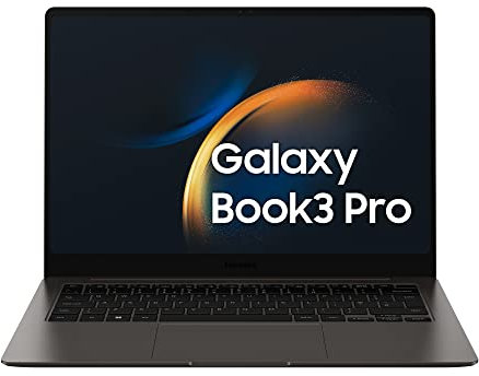 Samsung Galaxy Book3 Pro Laptop, 14 Dynamic AMOLED 2X, Intel EVO, Intel Core i5-1340P 13th gen, 16GB RAM, 512GB SSD, Windows 11 Home, Graphite