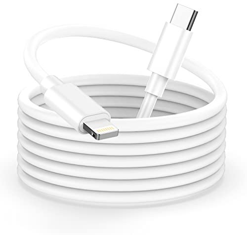 Cable USB C a Lightning 3M[Certificado Apple MFi],Cable Cargador iPhone Carga Rapida Largo Cable iPhone USB C Cable Lightning Tipo C iPhone Charger Cable para iPhone 14 13 12 11 Pro Max/Mini/XS/XR/X/8