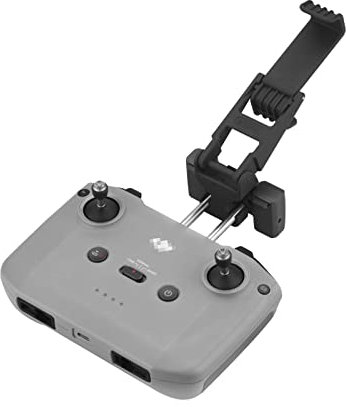 # Einstellbare verlängerte Tablet-Halterung für DJI Mini 2 Air 2S Mavic 3 Air 2 Mini 3 Pro Drohnen-Fernbedienung 7 bis 10,5 Tablet-Clip-Ständerhalterung Extender für IPad Mini Air (Black, One Size)