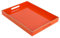 YXZHUOYU Robustes Acryl-Serviertablett mit Griffen, 40 x 30 cm, modernes rechteckiges Serviertablett aus Kunststoff für Couchtisch, Badezimmer, Ottomane, Heimdekoration