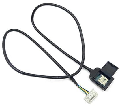 Sim Card Slot Adattatore Per Android Radio Multimedia Gps 4G 20pin Connettore Cavo Rifornimento Accessori Auto Fili Parte