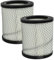 vhbw 2x filtro compatibile con Ruecab 3470, 3407, 3032 aspiracenere - Filtro HEPA
