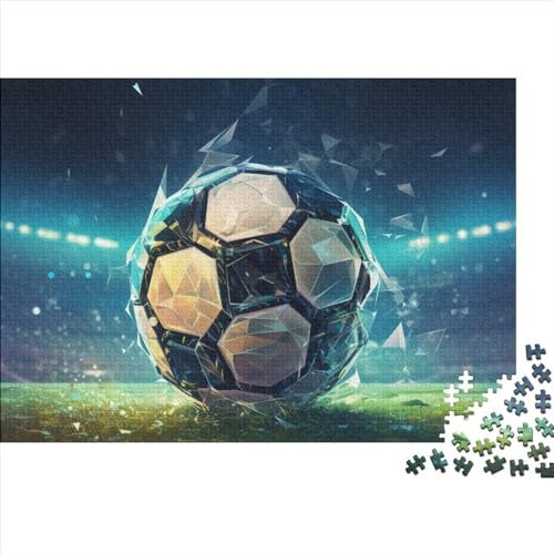 Fussball Puzzle 1000 Teile Weltmeisterschaft Für Erwachsene Wohnkultur Lernspiel Geburtstag Family Challenging Games Stress Relief 1000pcs (75x50cm)