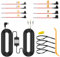 Xastro Typ-C Hardwire Kit dashcam，Typ-C hardwire kit 12V-24V bis 5V 3A，dashcam hardwire with 8 Fuse Tap Cable and Tool， Parking Monitoring with Low Voltage Protection Aktiviert den Parkmodus
