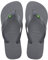 Havaianas Unisex Top Brasil Flip-Flop, Steel Grey, 39/40 EU