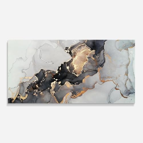 ARTHUB® Küchenrückwand aus Glas 60x150 cm, 5mm ESG | Spritzschutz, Glasplatte, Herdspritzschutz, Wandschutz für Herd, Hartglas, Abstrakte, Marmor, Marble Shades