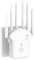 WLAN Repeater WLAN Verstärker 1200Mbit/s Dualband 2,4GHz+5GHz WiFi Booster mit Repeater/Router/Access Point Modus,4 Antenne,Einfache Einrichtung,WiFi Range Extender Mit LAN/WAN Port