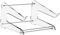 Laptop Stand for Desk | Acrylic Laptop Stand for Desk | Heat Dissipation Hollow Out Clear NoteboBook Suppil for 10-15.6 Inch Notebook Stand