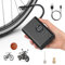 Bomba Electrica Bicicleta Portátil, 130 PSI Mini Compresor de Aire con Pantalla Digital y LED, Válvulas Presta/Schrader, Ideal para Bicicletas Eléctricas, MTB, Bicicletas de Carretera y Balones