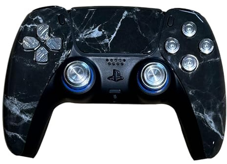 Controller Clever Silver Marble Custom (compatibile con PS5)