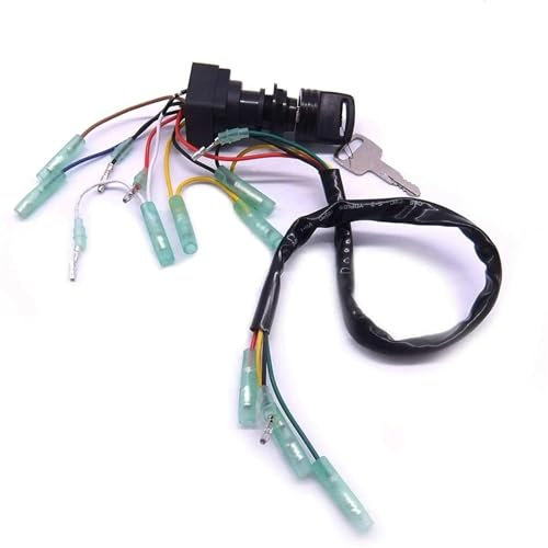 Bobina De Encendido para Motores Fueraborda, Caja De Control, Reemplaza MP51040, Interruptor De Encendido, Llave, Conjunto 703-82510-43, 703-82510-43-00, 703-82510 Motocicleta Encendido