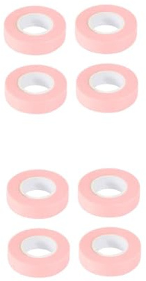 FOMIYES 8 Rollen Eyelash Extension Tape Atmungsaktiv Weich Isolierend für Wimpernverlängerung Kosmetikstudio und Heimgebrauch